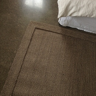 Granite Rustic Sisal Self Edge Rug